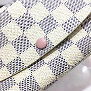 Louis Vuitton Designer Women's Rose Ballerine Wallet in Monogram Canvas Emilie M60698 - 6
