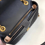 Gucci Marmont matelassé shoulder bag in Black 443497 - 4
