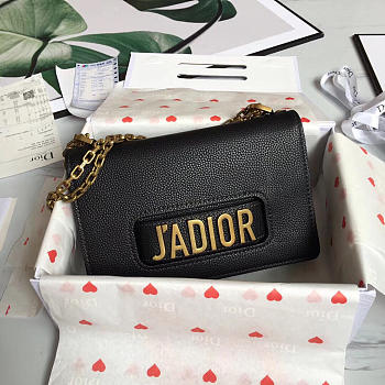 Dior Jadior Black Leather handbag for Women