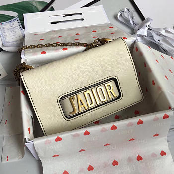 Dior Jadior White Leather handbag for Women