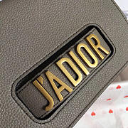 Dior Jadior Gray Leather handbag for Women	 - 2