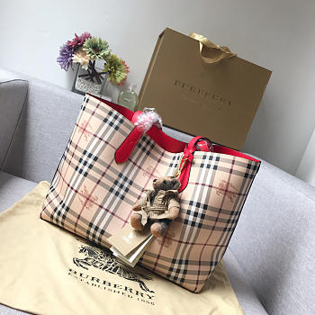Burberry Double Side Shopping bag for Women in Red