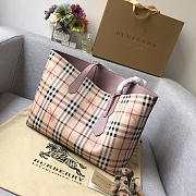 Burberry Double Side Shopping bag for Women in Pink - 5