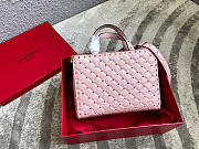 Valentino Garavani Rockstud Spike Lambskin Handbag for women - 3