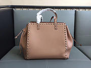 Valentino Original shopping bags in Apricot - 1