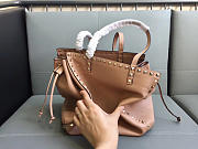 Valentino Original shopping bags in Apricot - 5