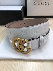 Gucci Belt White - 3