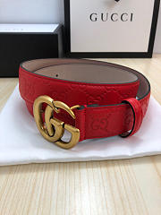 Gucci Belt Red - 6