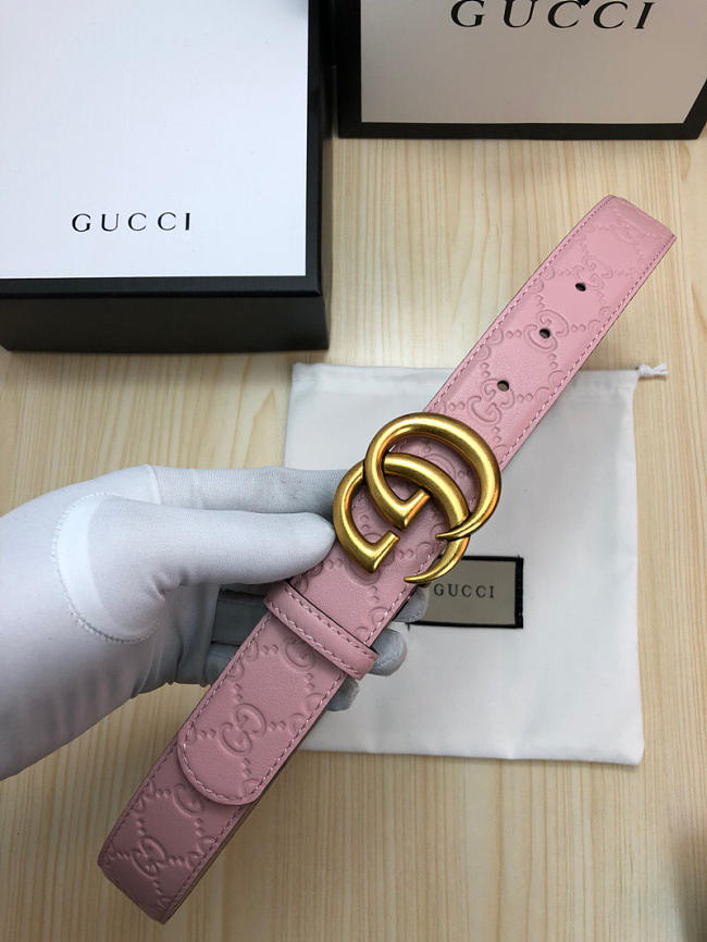 Gucci Belt Pink - 1