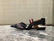 Fendi Slingbacks Black Brown Flat-soled Shoes - 2