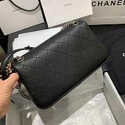 Chanel CF BAG CAVIAR 24CM BLACK - 3