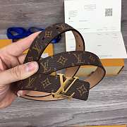 Louis Vuitton belt 2.5cm wide - 6