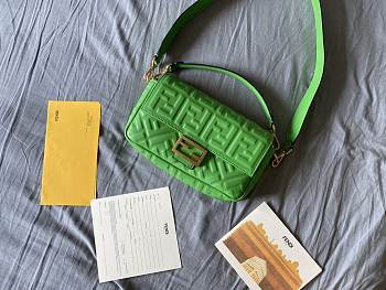 Fendi Baguette Bag 26cm Green