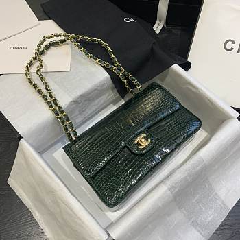 Chanel Flap Bag 25.5cm Green