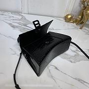 Balenciaga Hourglass Bag 24cm Black - 5