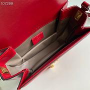 Gucci Sylvie 1969 mini shoulder bag Red - 6