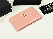 Chanel card holder pink - 1
