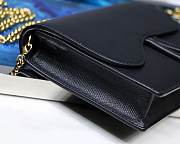 Dior Saddle Wallet on Chain Bag - 3