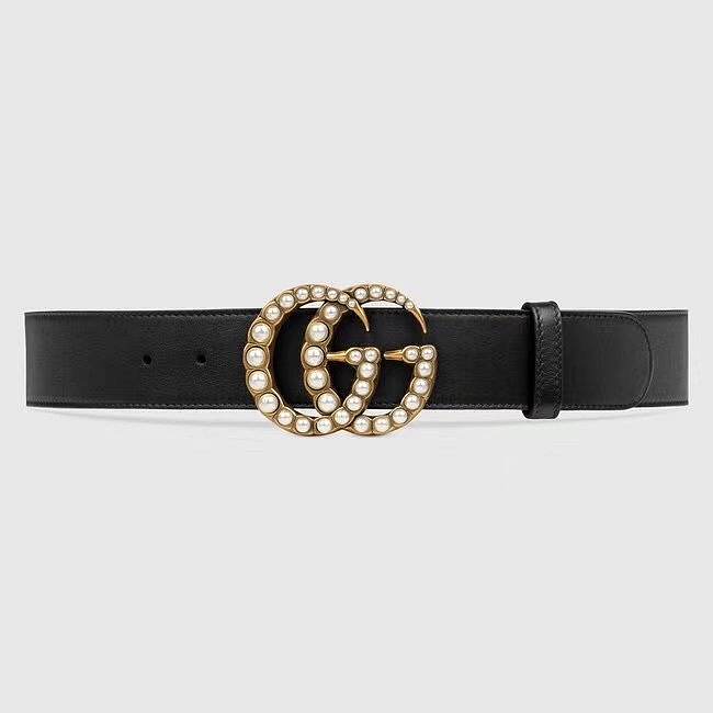 Gucci Pearl belt buckle - 1