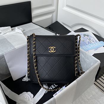 Chanel Calfskin Large Hobo Bag AS2543