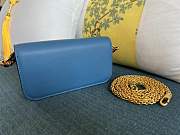 Valentino Garavani Small Shoulder Bag 19cm Blue - 2