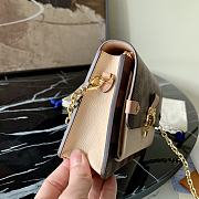 Louis Vuitton Vavin Bag N60237 Apricot 19CM - 6