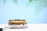 Chanel Medium Caviar Vanity Bag Beige and Black - 3