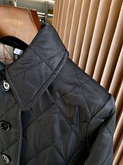 Burberry Women BBR Black Diamond Quilted Thermoregulated Jacket - 5