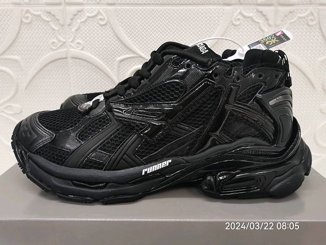 Balenciaga Runner Sneaker Black 01 - 1