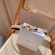 Dior 30 Montaigne Reversible Belt 2cm - 5