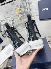 Dior B23 High-Top Sneaker Beige and Black Maxi Oblique Jacquard - 5
