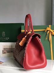 Goyard Saigon tote bag Red 34cm - 3
