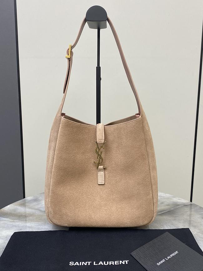 YSL le 5 à 7 supple small in suede - 1