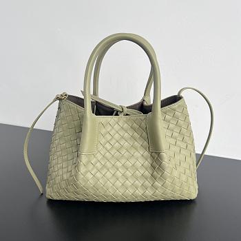 Bottega Veneta Small Pinacoteca Tote Travertine/fondant 24cm