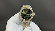 Rolex Day Date Olive Green Watch 31mm - 1