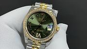 Rolex Day Date Olive Green Watch 31mm - 2