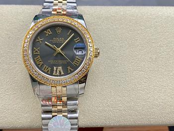 Rolex Day Date Black Watch 31mm