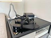 Chanel Sandals 025 Black Lambskin - 5