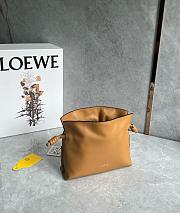 Loewe Mini Flamenco clutch in nappa calfskin Warm Desert - 23.9x18x9cm - 5
