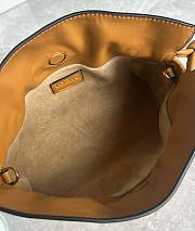 Loewe Mini Flamenco clutch in nappa calfskin Warm Desert - 23.9x18x9cm - 4