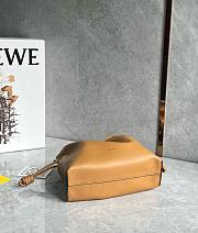 Loewe Mini Flamenco clutch in nappa calfskin Warm Desert - 23.9x18x9cm - 2