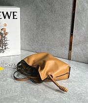 Loewe Mini Flamenco clutch in nappa calfskin Warm Desert - 23.9x18x9cm - 3