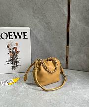 Loewe Mini Flamenco purse in mellow nappa lambskin Sahara - 23x17x5.5cm - 4