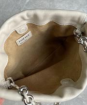 Loewe Mini Flamenco purse in mellow nappa lambskin Sea Salt - 23x17x5.5cm - 6