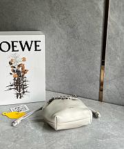 Loewe Mini Flamenco purse in mellow nappa lambskin Sea Salt - 23x17x5.5cm - 2