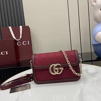 Gucci Go small shoulder bag 826761 black - 21.5cm
