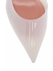 Amina Muaddi Holli Glass Sculpted Pumps 95mm - 6