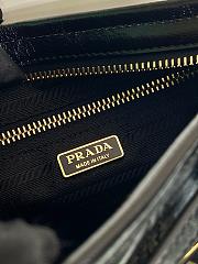 Prada Bonnie Small leather handbag In Black - 26x14x12cm - 5