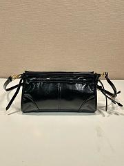 Prada Bonnie Small leather handbag In Black - 26x14x12cm - 2