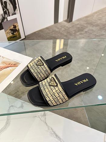Prada Summer Slippers Black